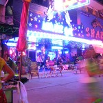 Just chilling on some bar stools