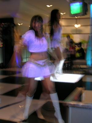 Bustin' a move at bowling