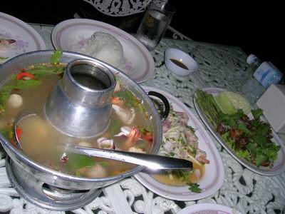 Thai seafood dishes