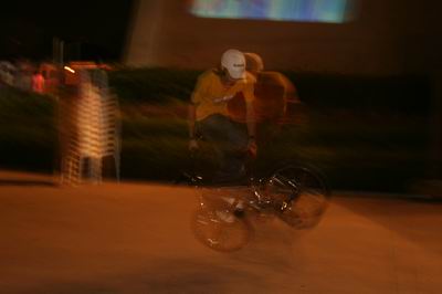 cool effect on the bike