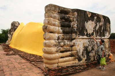 Ayutthaya feet