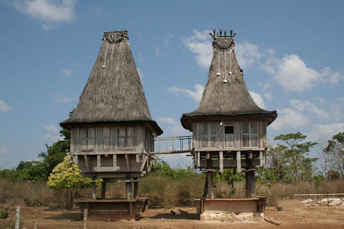 Lospalos traditional houses